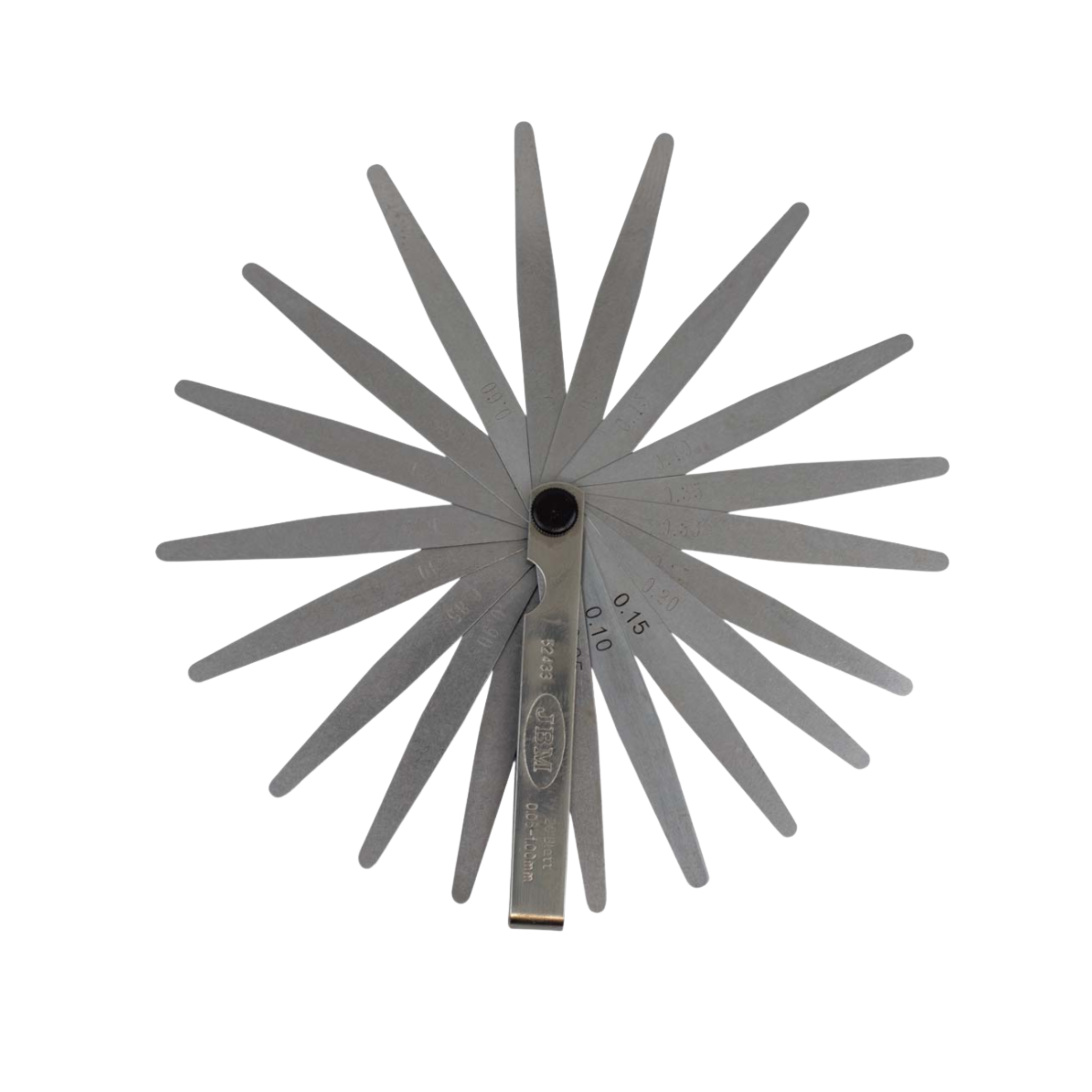 Calibre Folga 20 Lâminas (0,05 - 1,0mm)